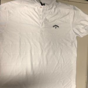 Good condition callaway white polo